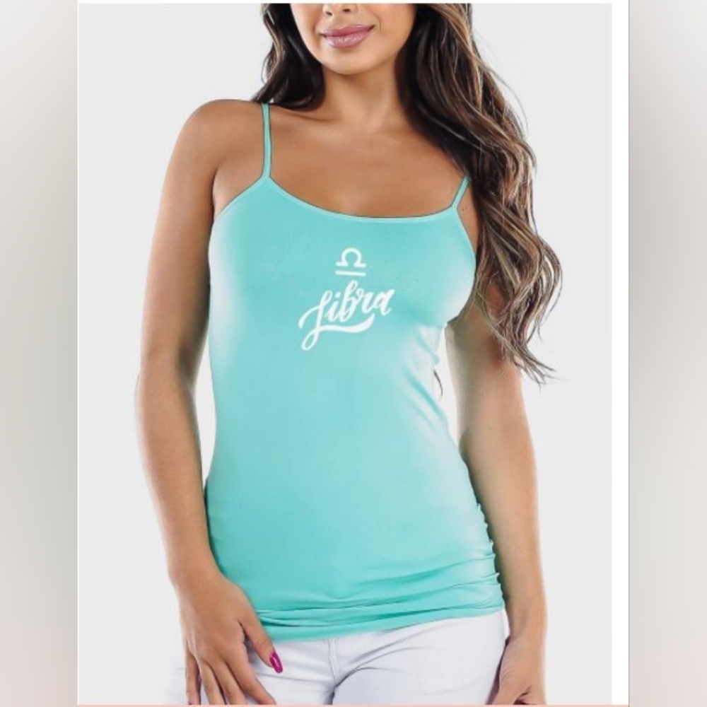 NEW! Libra Women's Aqua Tank Top